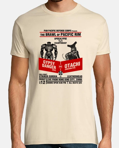 Camiseta The Brawl of Pacific Rim