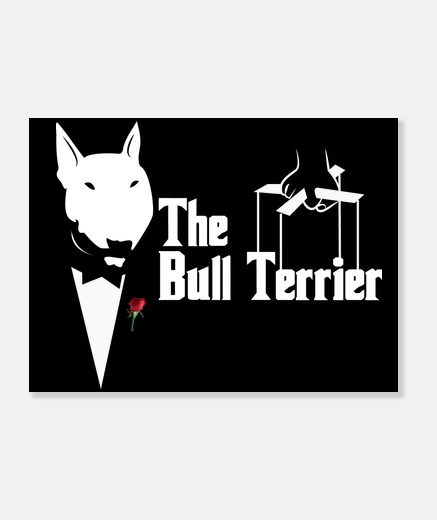 Wall the bull terrier