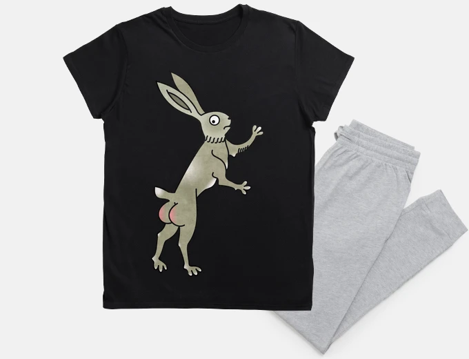 Pajama the butt rabbit