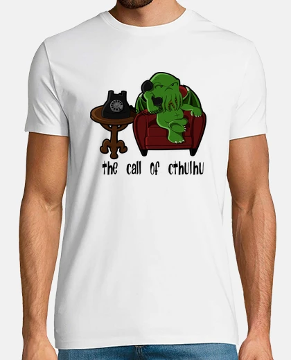 Playera The call of Cthulhu (para blanco)
