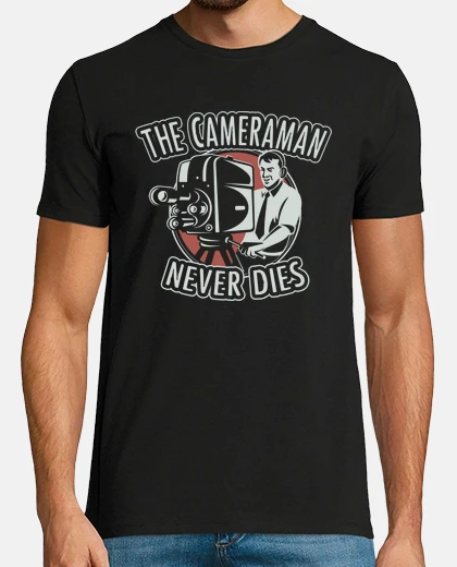 Camiseta The cameraman never dies