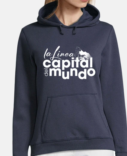 Hoodie the capital line of the world - women&#39;s sweatshirt