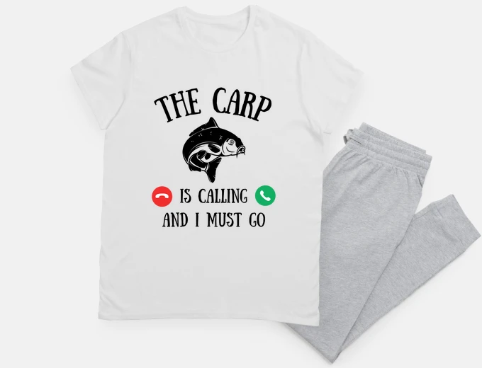 Pyjama the carp calls me fishing humor