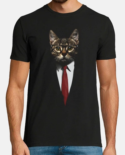 T-shirt the cat jacket