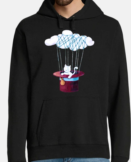 Sudadera The Cat Traveling in Dreams