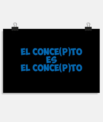 Poster the concept