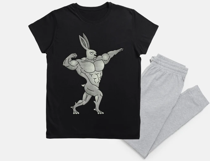 Pyjama the crazy rabbit