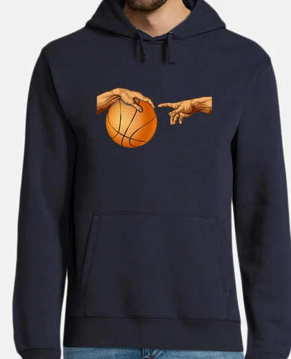 Hoodie the creation of basketball sistine chapel miguel angel basket