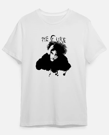 Tee Shack Maglietta Ufficiale The Cure Disintegration | 100% Cotone | Robert Smith | Unisex S-XXXL