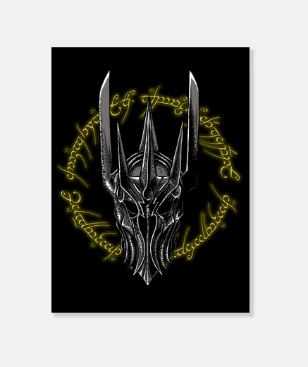 Wall the dark lord of middle earth