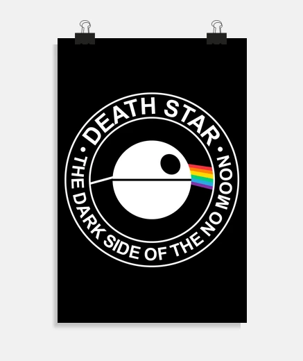 Poster the dark side of the no moon