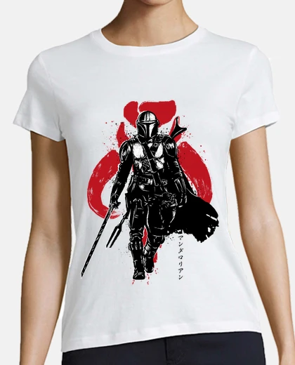 Playera The darksaber bearer sumi-e