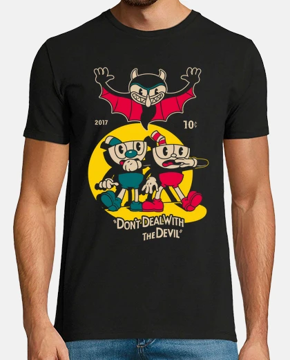 T-shirt The Devil&#39;s Will Shirt Mens