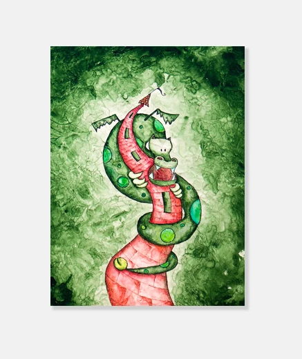 Wall the dragon and the tower