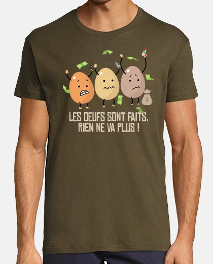 T-shirt the eggs are done
