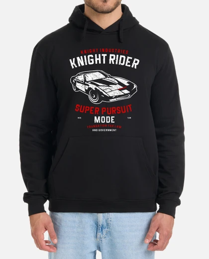 Graphic Sweatshirt Knight Rider Sweatshirt Knight Rider Printed