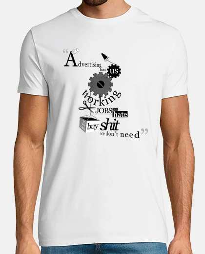 T-shirt the fight club - quote