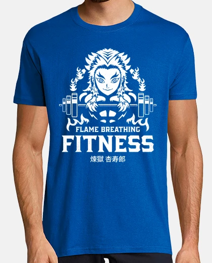 T-shirt the flame breathing fitness