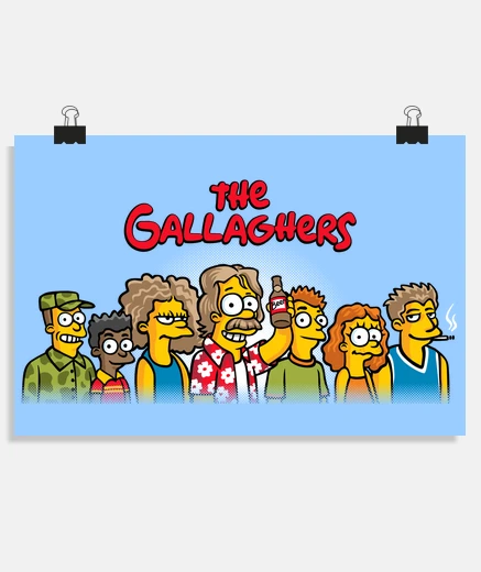 Poster the gallaghers