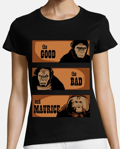 Playera The good, the bad and Maurice