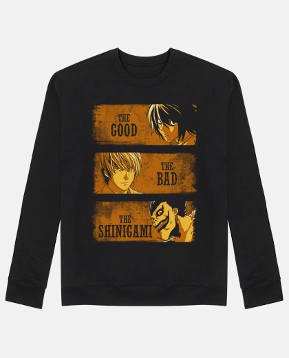 Hoodie the good the bad and the shinigami