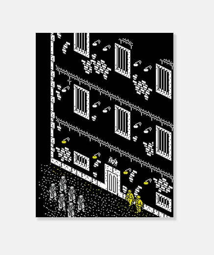 Wall the great escape canvas