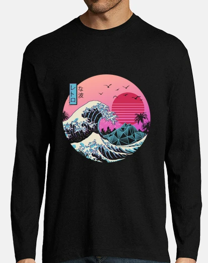 T-shirt the great retro wave