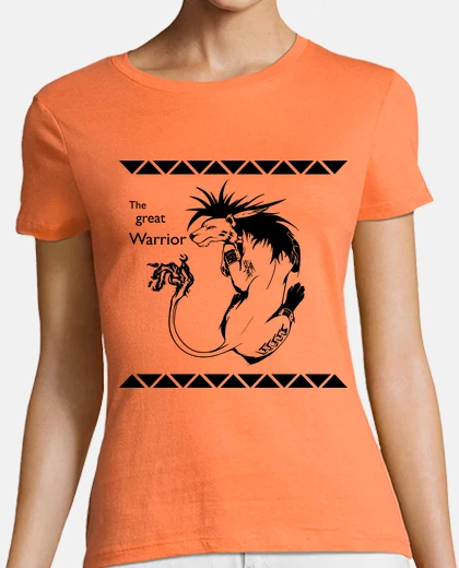 T-shirt the great warrior