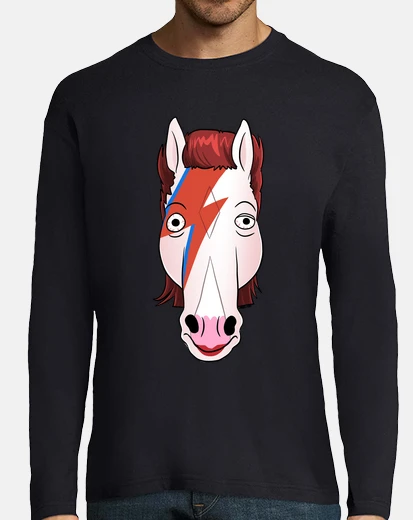 T-shirt The horse who fell on earth