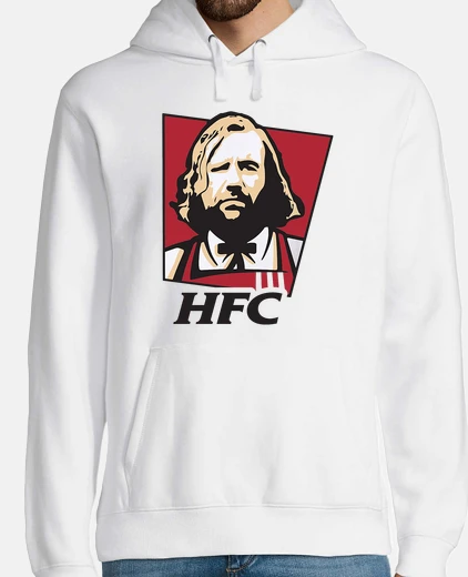 Sudadera THE HOUND HFC chico blanca