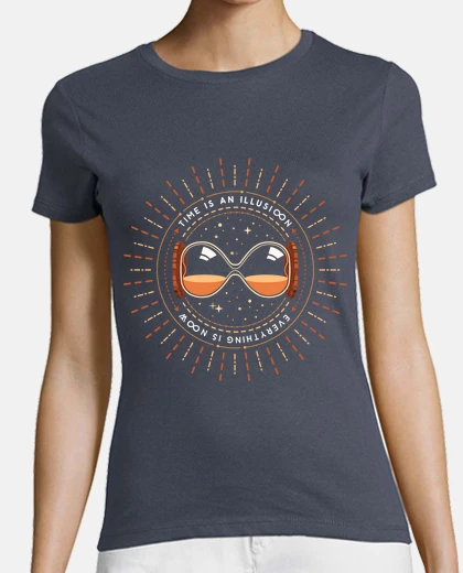 T-shirt the illusion of time woman t-shirt