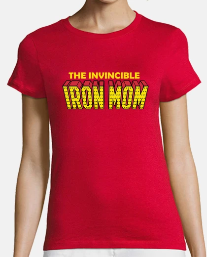 Camiseta the invicible iron mom
