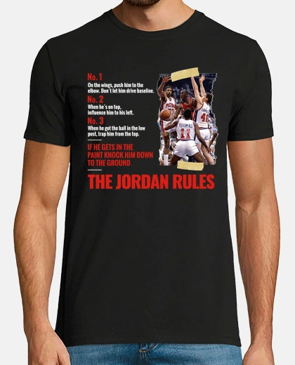 Camiseta The Jordan rules