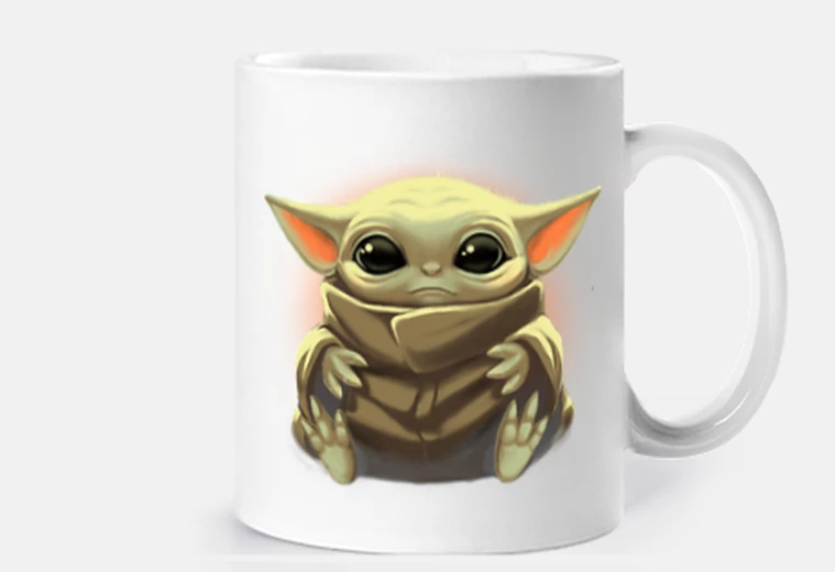 Cup the kid - grogu baby yoda