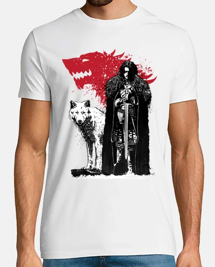 Camiseta The King and the White Wolf