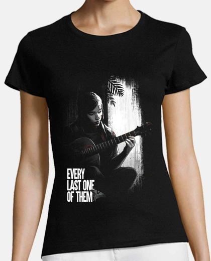 T-shirt the last of us ellie guitar w
