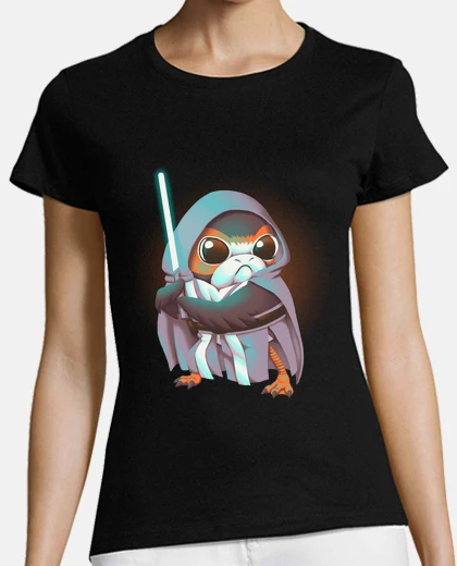 T-shirt the last porg - jedi master, strength