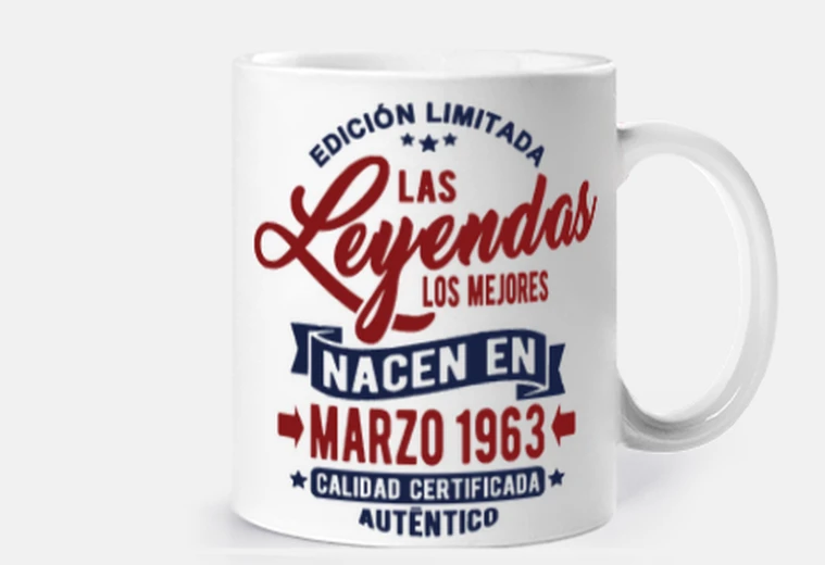 Cup the legends are born in March 1963