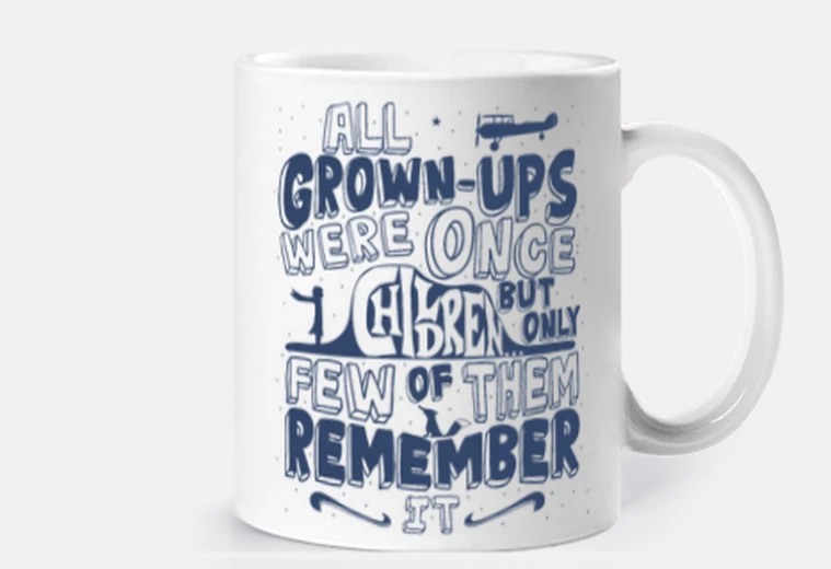 Cup the little prince quote