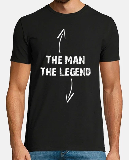 Tee-shirt The Man, The Legend (L'Homme, La Légende)