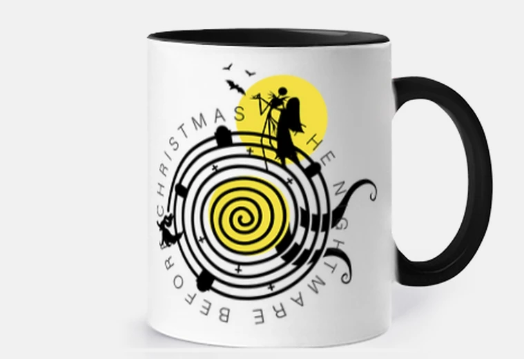 Cup the nightmare before christmas