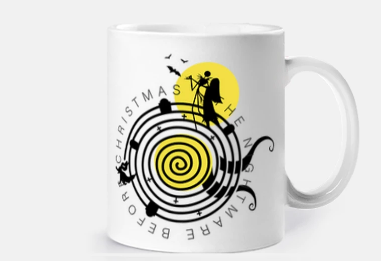 Cup the nightmare before christmas