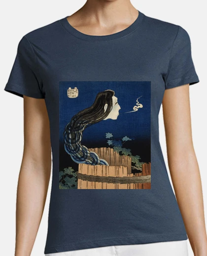 T-shirt The Plate Mansion Katsushika Hokusai w
