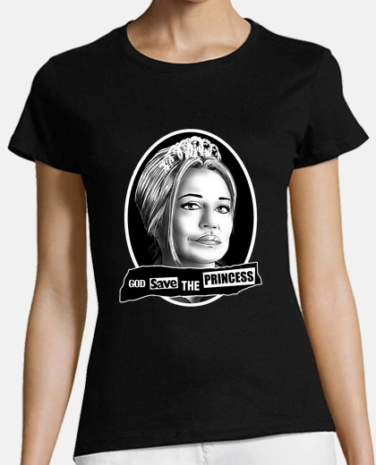 T-shirt the princess of the town