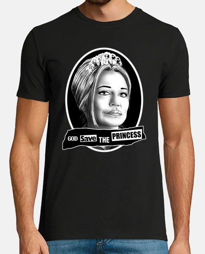 T-shirt the princess of the town