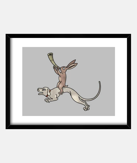 Framed the rabbit champion