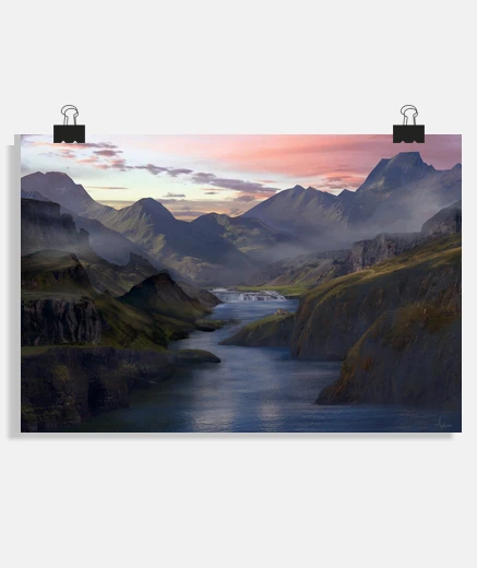 Poster the river