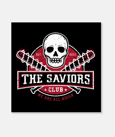 Lienzo The Saviors Club
