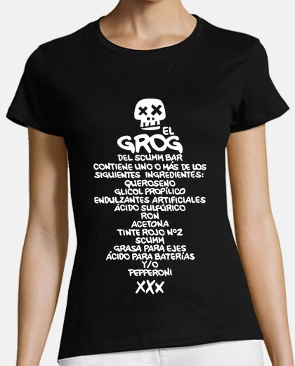 Camiseta The Secret of Monkey Island: Receta Grog