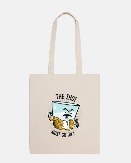 Bag the shot must go on